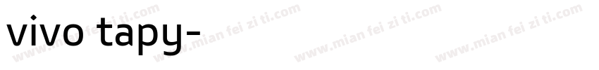 vivo tapy字体转换